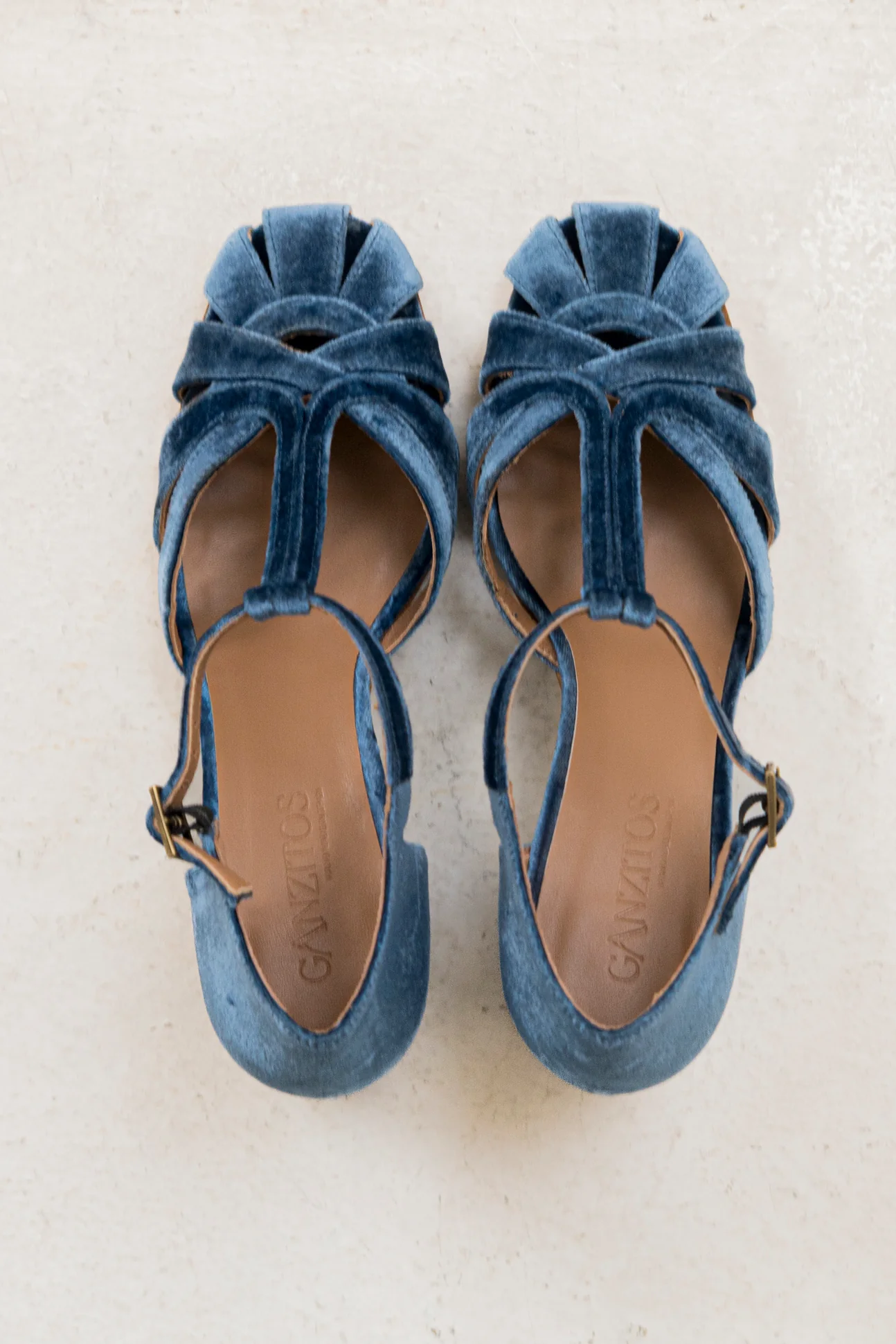 Roberta Velvet Indigo - Image 3